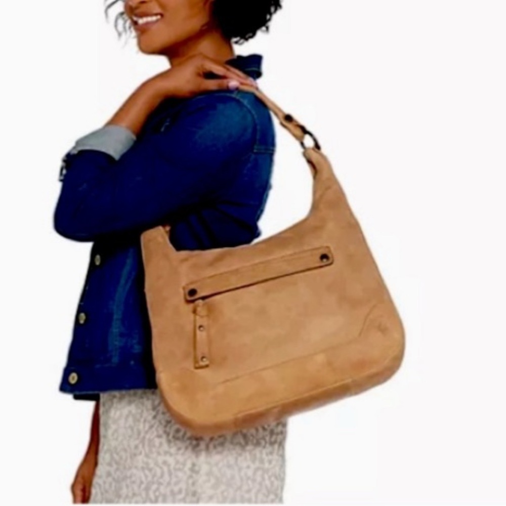 Frye Tan Hobo Bag